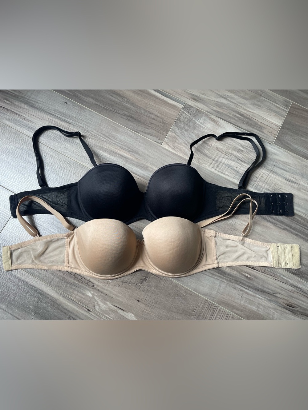 Free - Marks & Spencer Bras – Size 32D (Black and Nude)